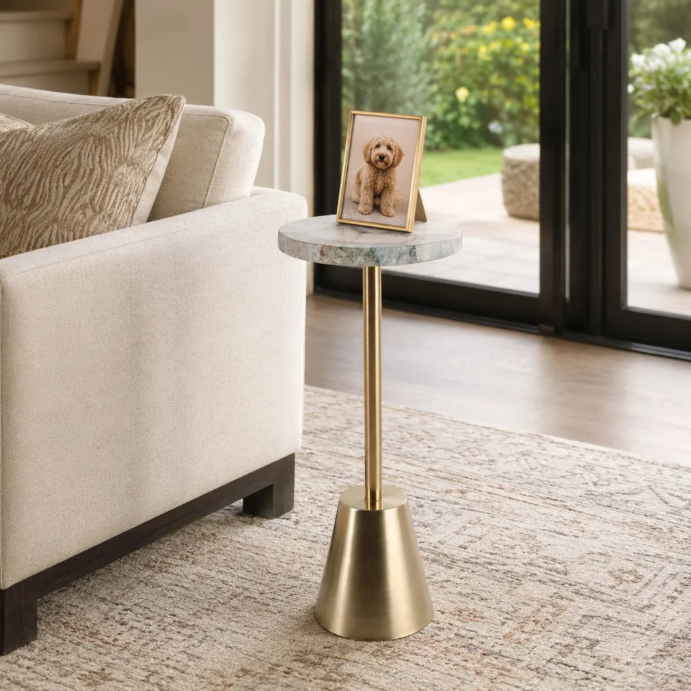 FENTONFORD GREEN ACCENT TABLE 25 (IN)