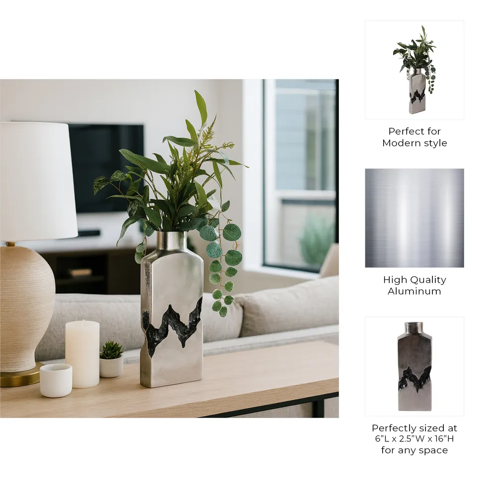 HALDENMILL SILVER VASE 16 (IN)