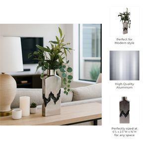 HALDENMILL SILVER VASE 16 (IN) 10