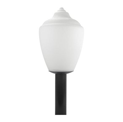 Etch 16″ High 1-Light Outdoor Post Light - Black