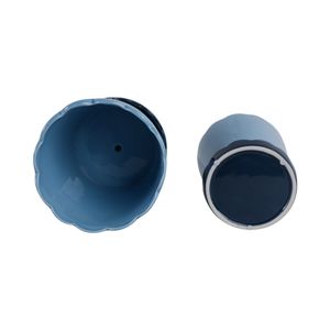 PALMERMORE SET OF 2 BLUE PLANTER 8 (IN) 8