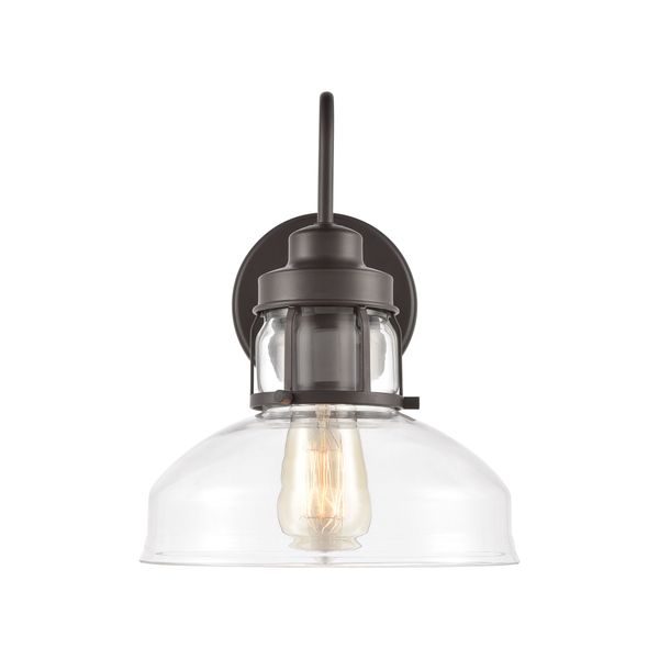 Manhattan Boutique 12'' High 1-Light Sconce - Oil Rubbed Bronze