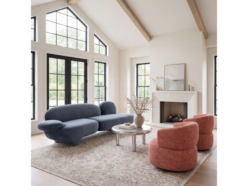Arian Coffee Table Silver 8