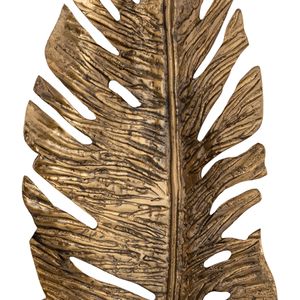 Sago Leaf Dimensional Wall Decor - Antique Gold 5