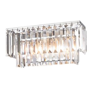 Palacial 15'' Wide 2-Light Vanity Light - Polished Chrome 1
