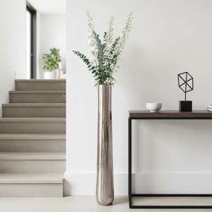 HUNTERROSE SILVER VASE 48 (IN) 2