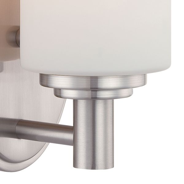 Pittman 9'' High 1-Light Sconce - Brushed Nickel