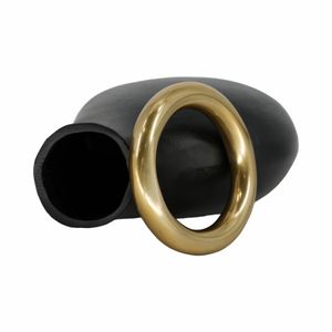 ENOCHCROSS BLACK VASE 18 (IN) 8