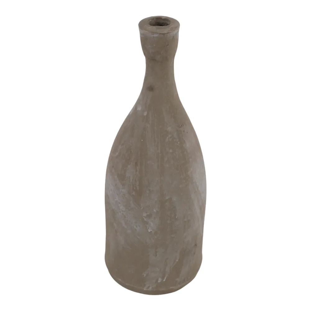 PAXTONCLIFF GRAY CANDLE HOLDER 11 (IN)