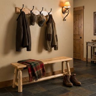 Voyageur 36-inch Bench - Wood Seat - Natural - Standard