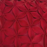 Burroughs Appliqued Cotton Throw Pillow 2
