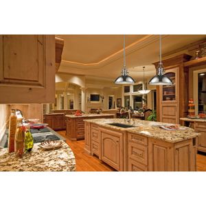 Chadwick 17'' Wide 1-Light Pendant - Polished Nickel 3