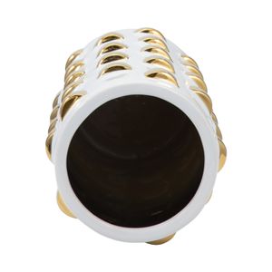 DASHCLIFF WHITE VASE 15 (IN) 6