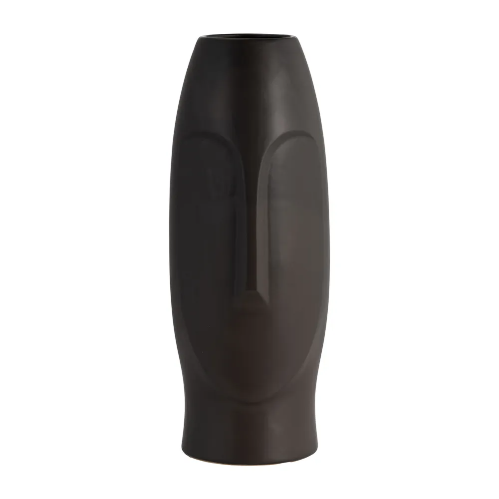 NELSONSHAW BLACK VASE 14 (IN)