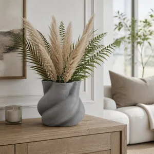 BROGANCREST GRAY VASE 10 (IN) 11
