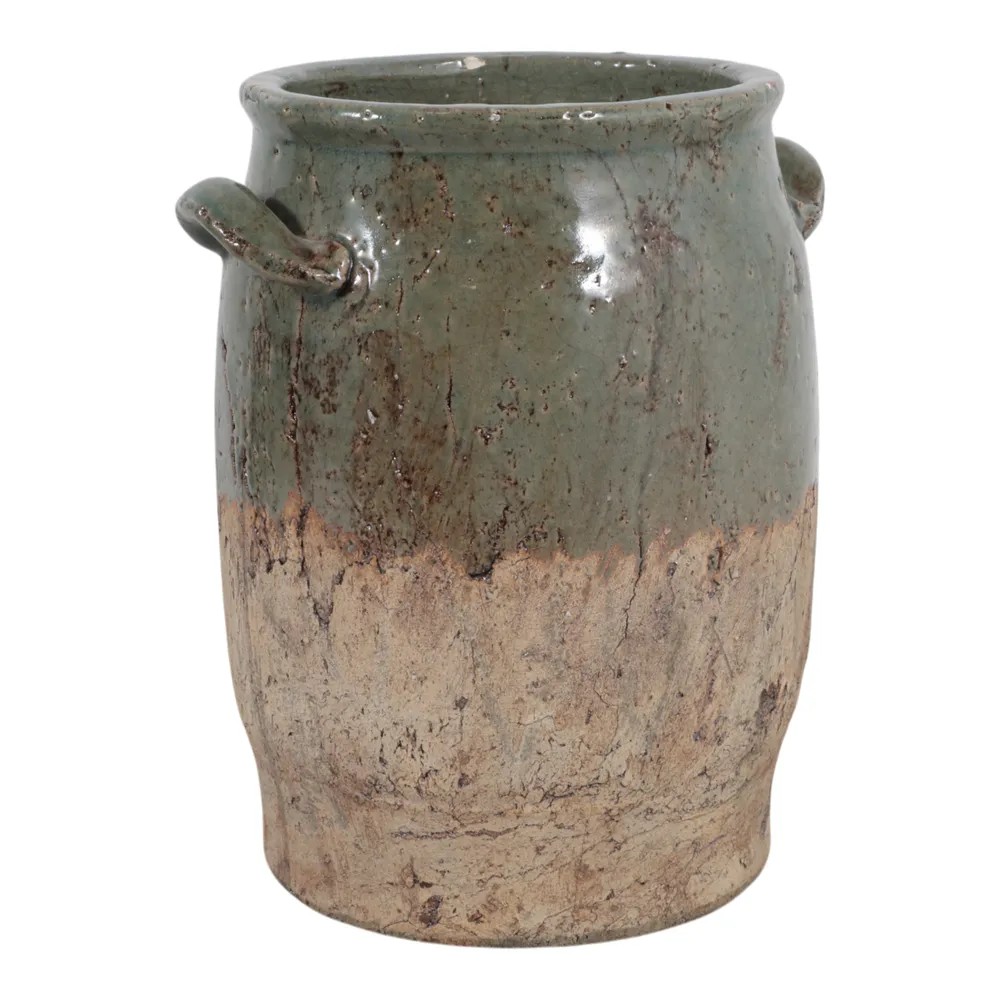 EVANDERWICK GREEN VASE 12 (IN)