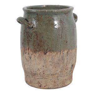 EVANDERWICK GREEN VASE 12 (IN) 4