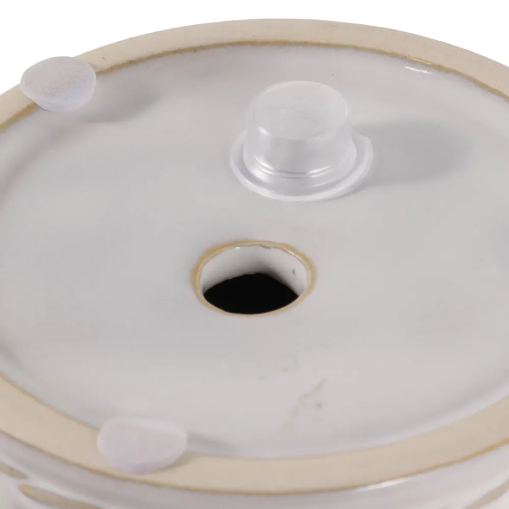 HARDWICKGATE SET OF 2 IVORY PLANTER 7 (IN)