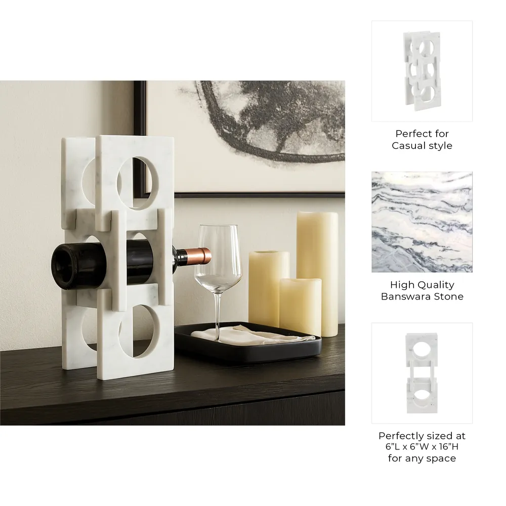 QUINNMOOR WHITE BAR ACCESSORY 16 (IN)