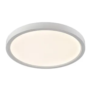 Titan 15'' Wide Integrated LED Down Light - Round White 1