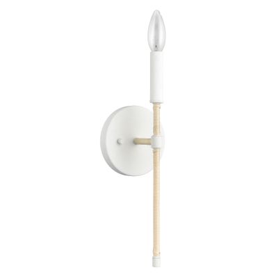 Breezeway 14.25″ High 1-Light Sconce - White Coral