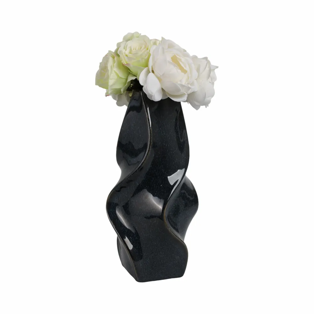 SOLRIDGE BLUE VASE 16 (IN)