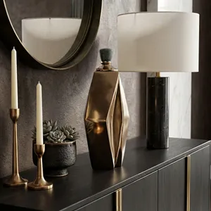 FRAZER GOLD VASE 17 (IN) 12