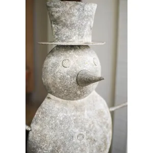 Metal Snowman 3