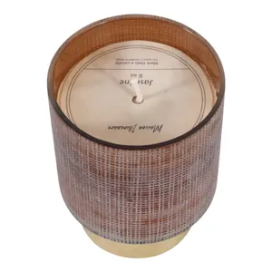 GUNNARCREST JASMINE ETCHED CANDLE 4 (IN) 5