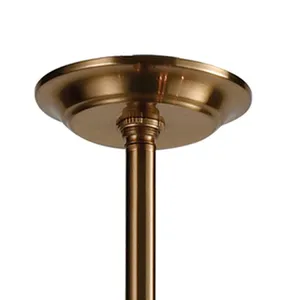 Synapse 60'' Wide 9-Light Linear Chandelier - Aged Brass 3