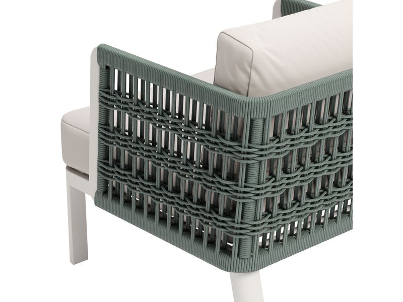 Bridgehampton Armchair White 8