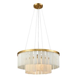 Orchestra 20'' Wide 1-Light Chandelier - Gold Leaf 1