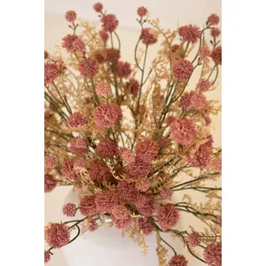Artificial Pink Melaleuca Spray 3