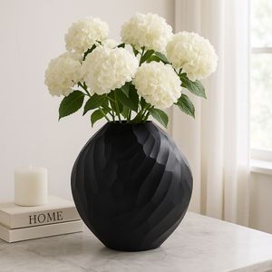 ARLENCLIFF BLACK VASE 14 (IN) 10