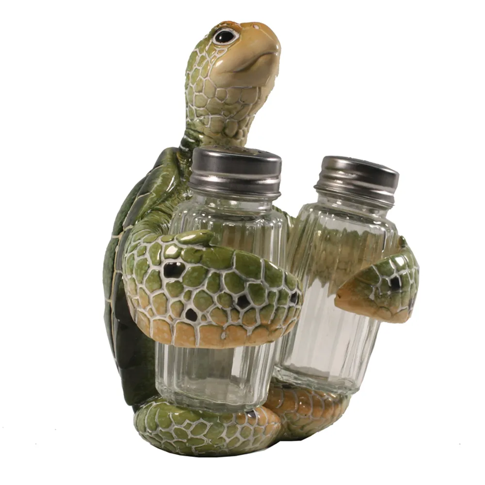 5-3/4" TURTLE SALT & PEPPER SET