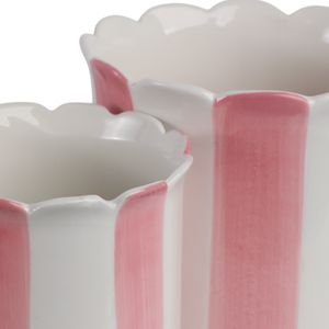 RAFESHAW SET OF 2 PINK PLANTER 7 (IN) 7