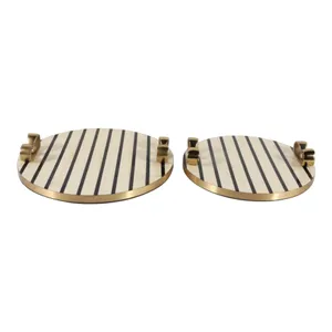DARRENCLIFF SET OF 2 CREAM TRAY 3 (IN) 5