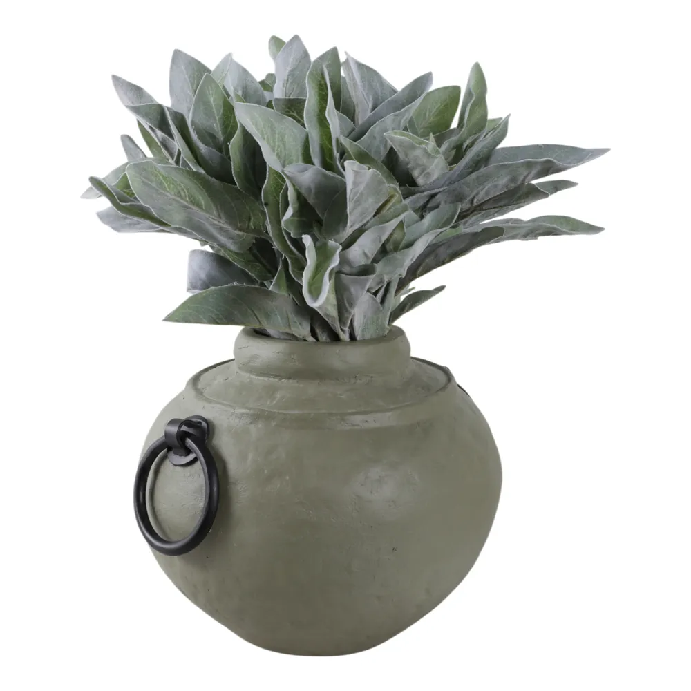 HAROLDWOOD GREEN VASE 10 (IN)