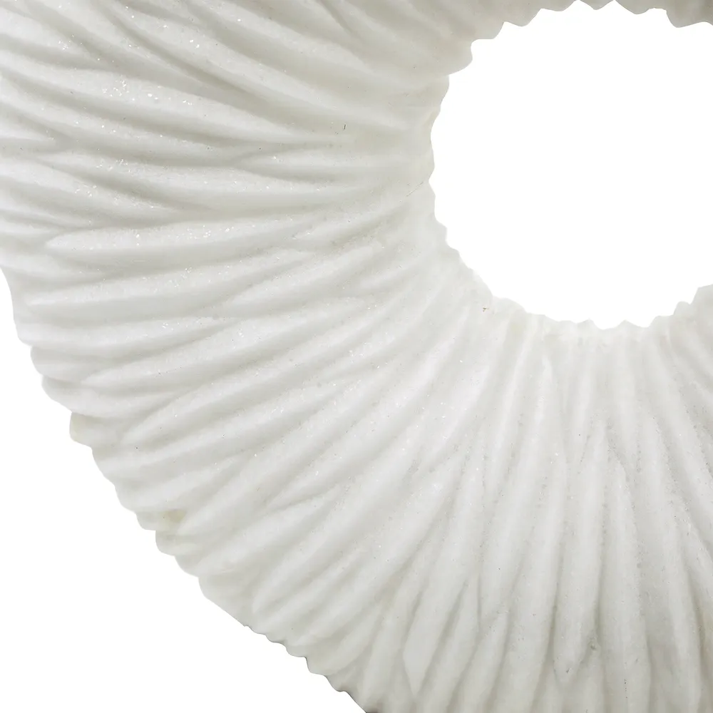 DORSETFORD WHITE VASE 21 (IN)