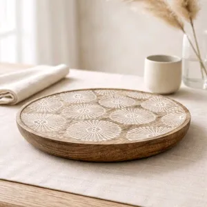 Dandelion  Medium Candle Plate 8x8x1in 1