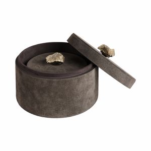 GRAYSONHAVEN SET OF 2 GRAY BOXES 5 (IN) 3
