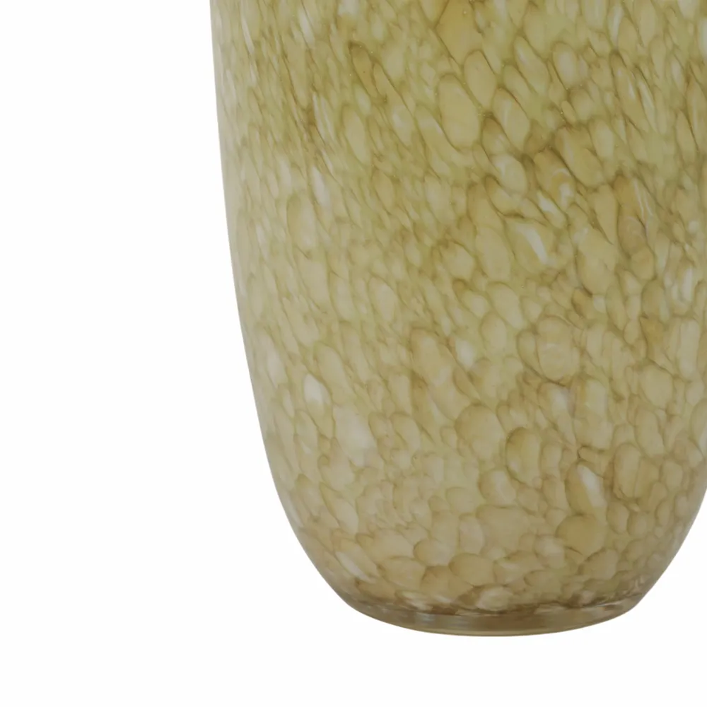 GORTONMOOR GREEN GLASS VASE 12 (IN)