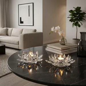 HACKETTWELL SET OF 2 SILVER CANDLE HOLDER 2 (IN) 2