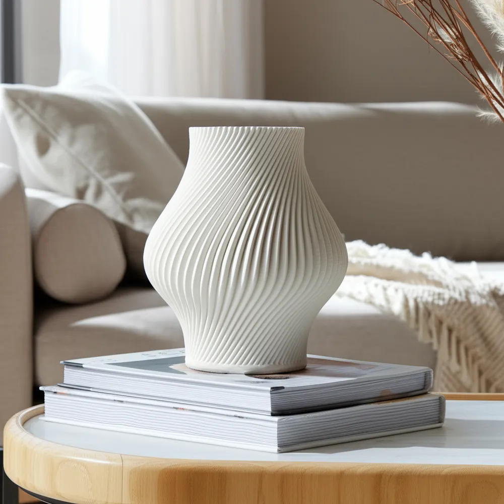 HARDENFIELD IVORY VASE 12 (IN)