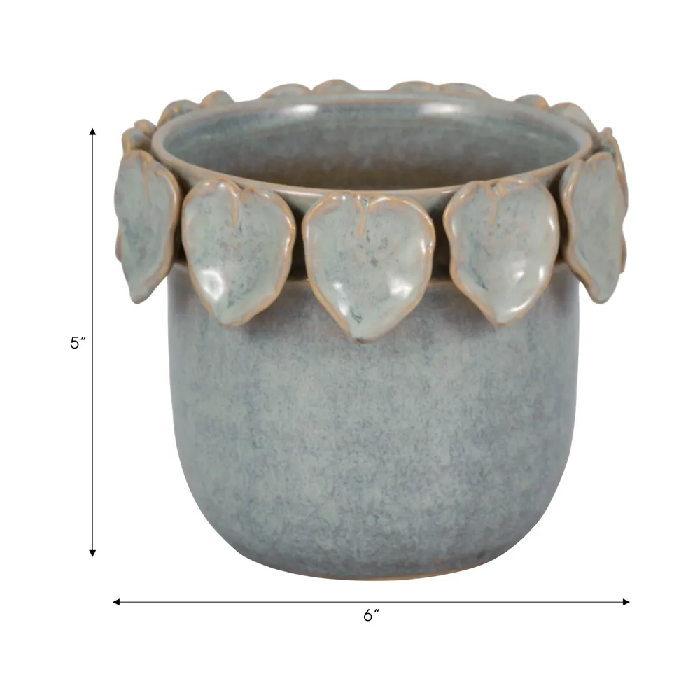 SLATERCLIFF BLUE PLANTER 5 (IN)