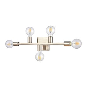 Attune 22'' Wide 5-Light Vanity Light - Satin Nickel 2