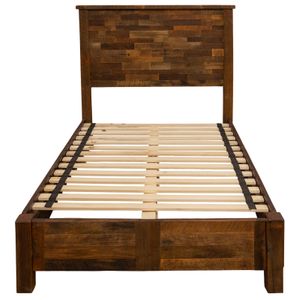 Barnwood Americana Bed with Rail System - King 5