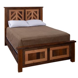 Colonial Barnwood Roanoke Bed - King