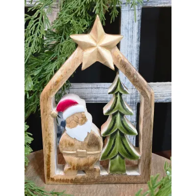 Santa's Sanctuary 8x5in