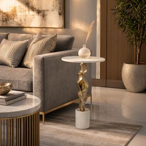 MAXWORTH GOLD TABLE 25 (IN) 8